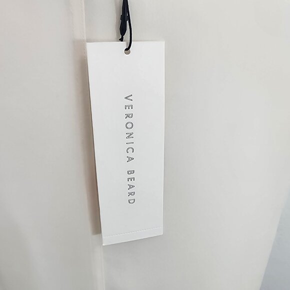 Veronica Beard Raw Edge Silk Tank - Picture 7 of 11